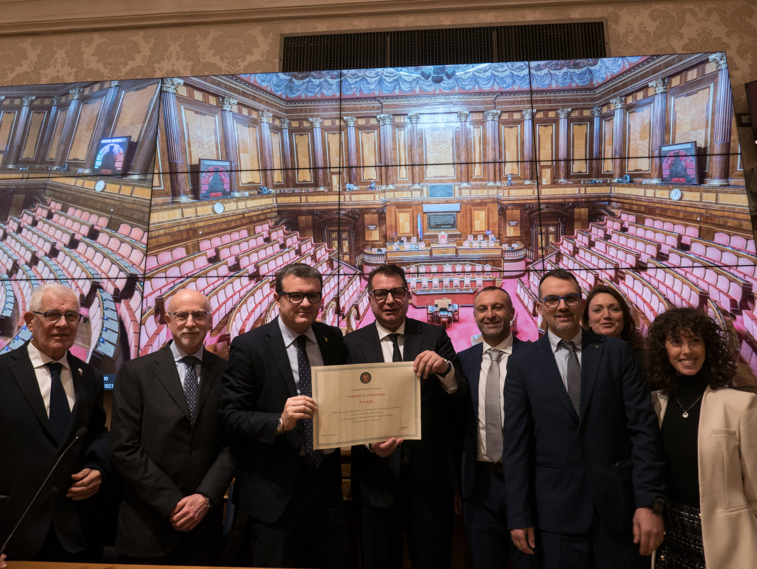 Il “Territorio Pavese” vincitore del 9° premio al Territorio Vinarius