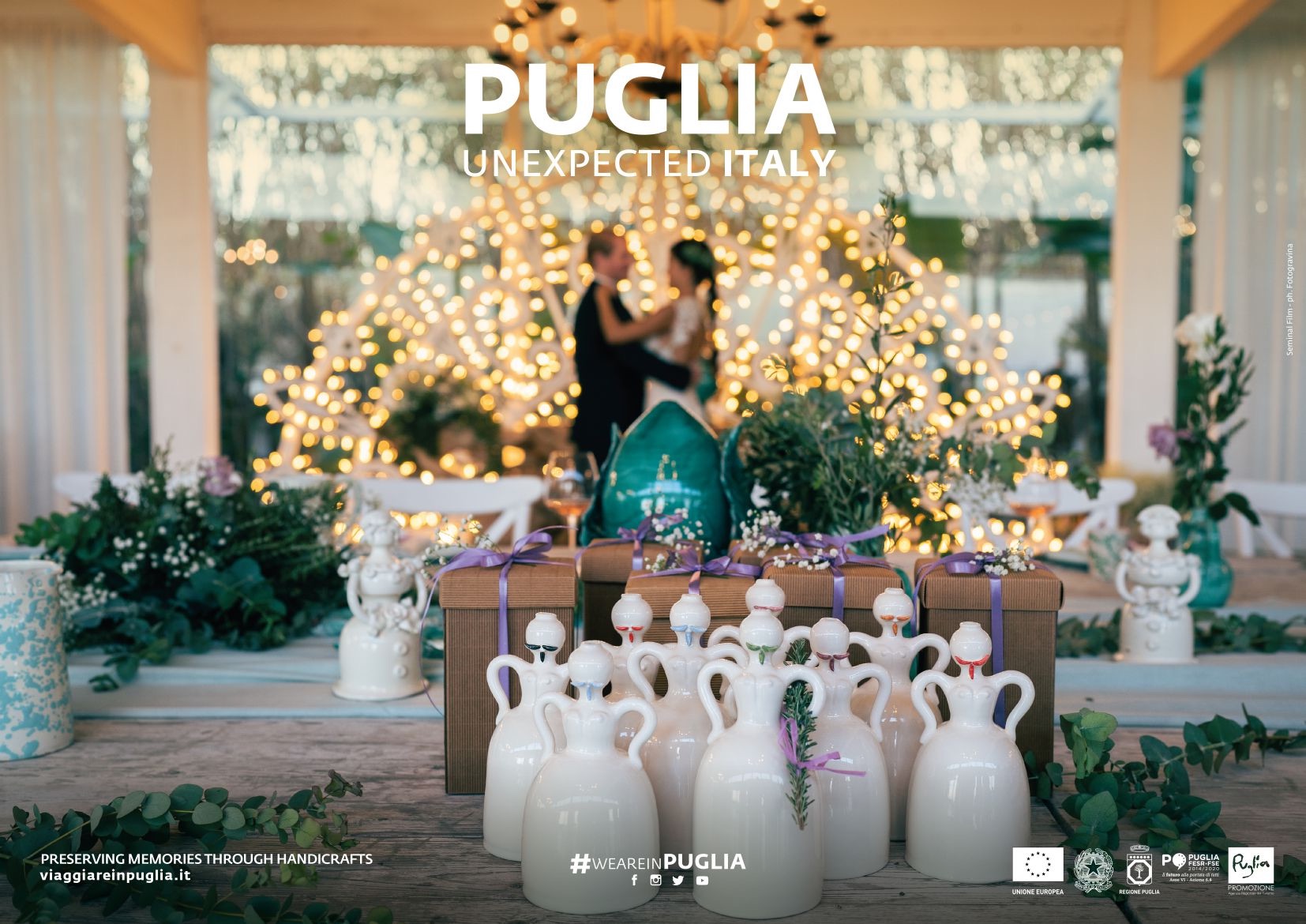 Puglia Promozione: Turismo e Wedding, innamorati della meraviglia