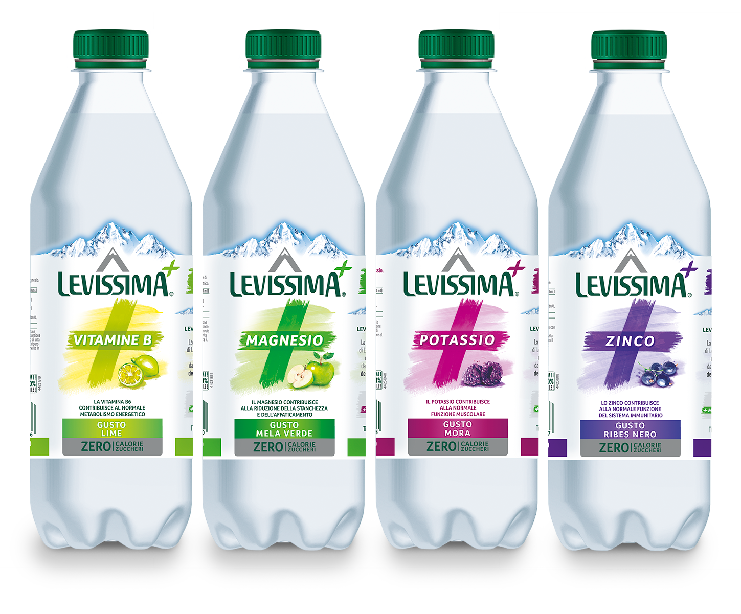 Levissima+, l’acqua con sali minerali e vitamine, si rifà il look con un nuovo formato da 50cl