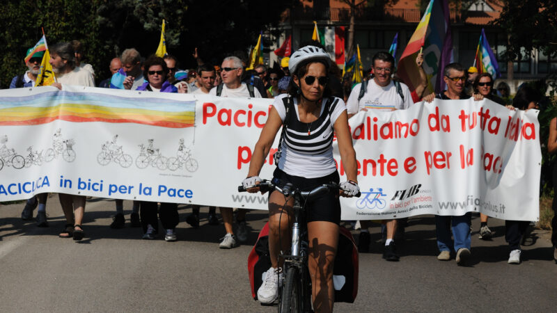 Paciclica 2023: con FIAB in bicicletta alla Marcia della Pace PerugiAssisi del 21 maggio