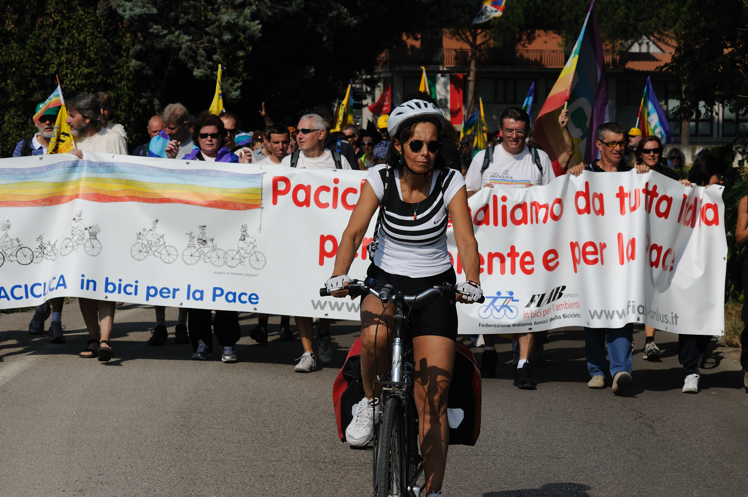 Paciclica 2023: con FIAB in bicicletta alla Marcia della Pace PerugiAssisi del 21 maggio