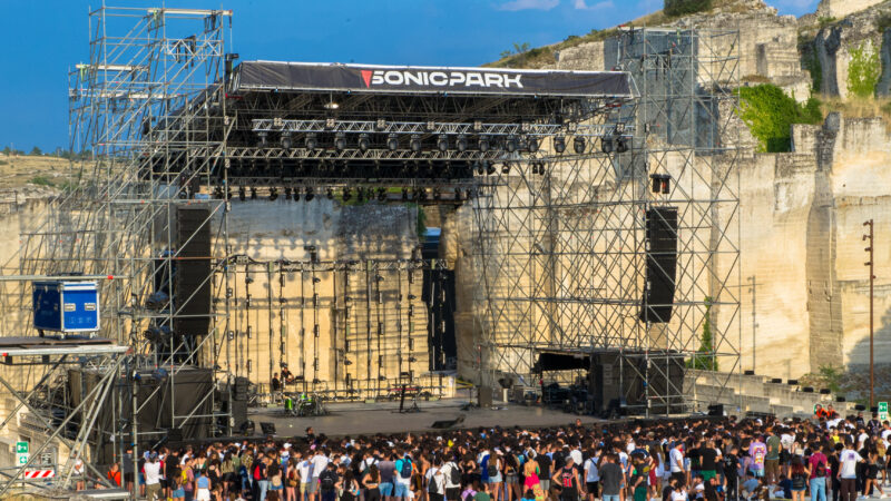 Sonic Park Matera: dal 15 al 30 luglio grandi star internazionali alla Cava del Sole David Sassoli