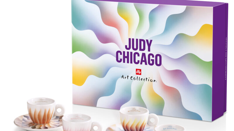 L’artista americana Judy Chicago è l’autrice della nuova illy Art Collection di illycaffè