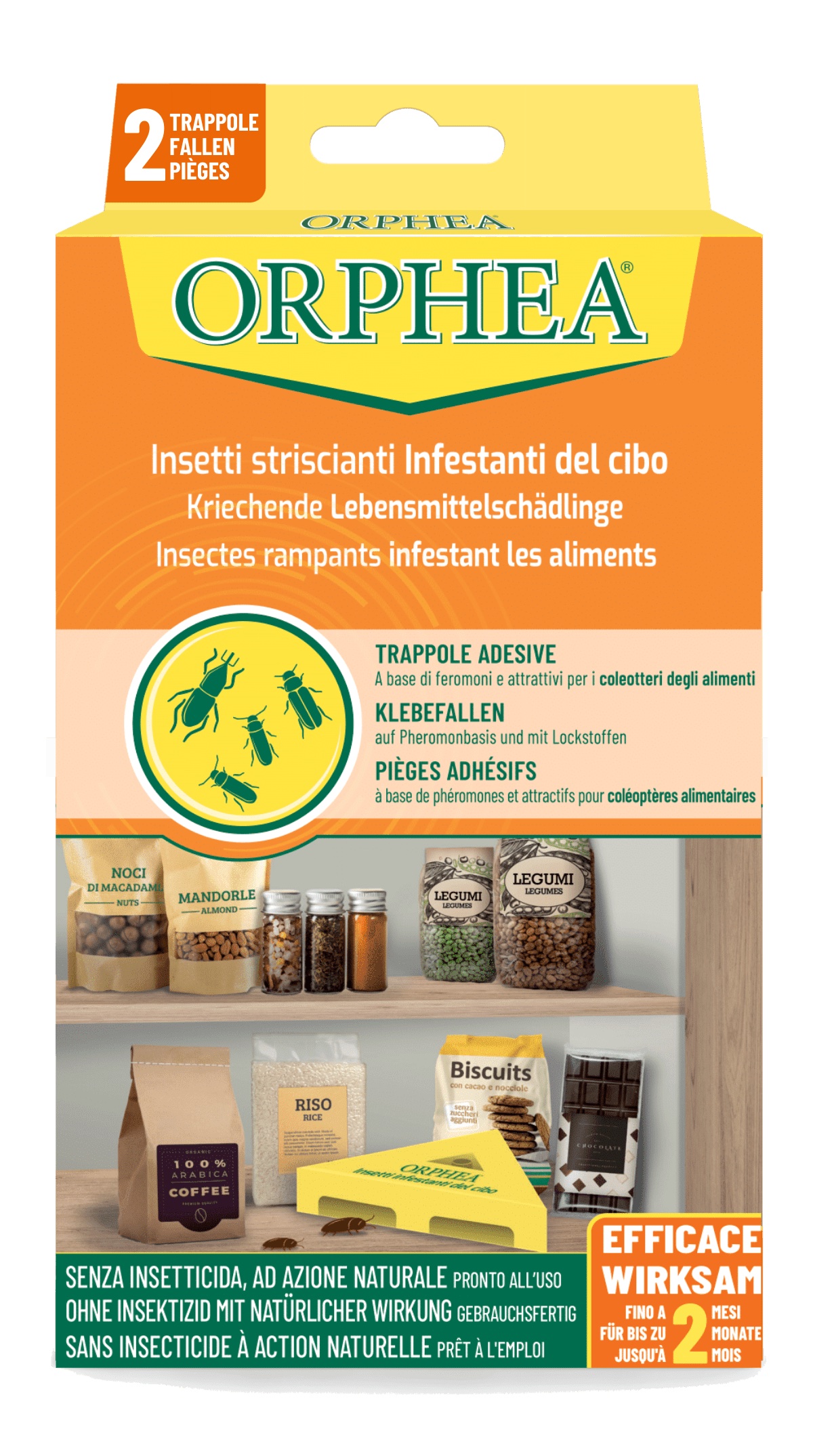 Orphea antitarme alimentari e infestanti del cibo