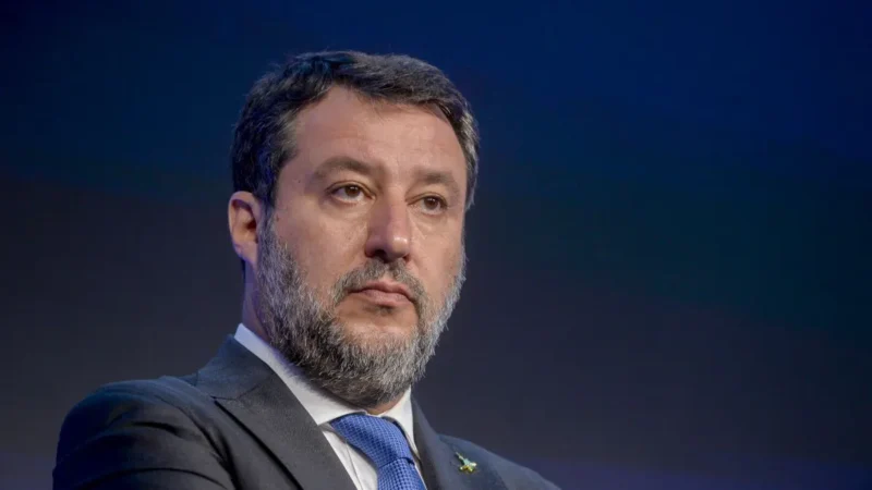 Ucraina, Salvini “Farò di tutto perchè 2024 sia anno di pace”