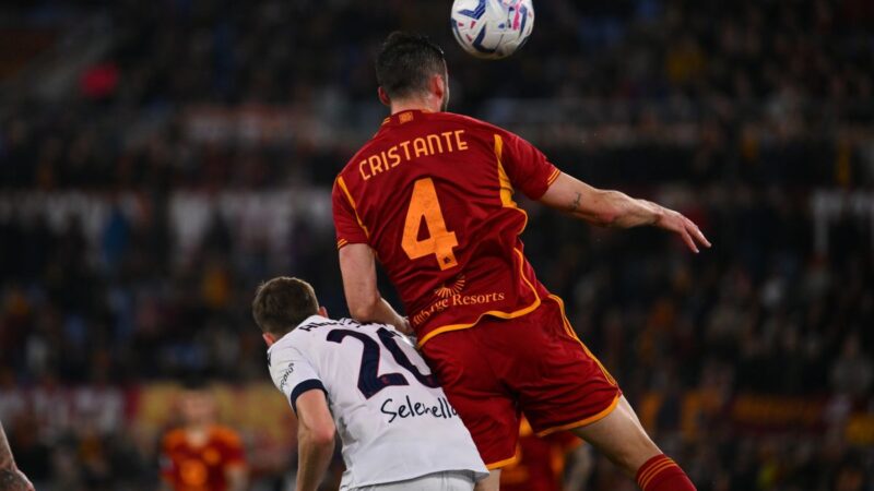 La Roma vince a Udine, decide Cristante al 95′