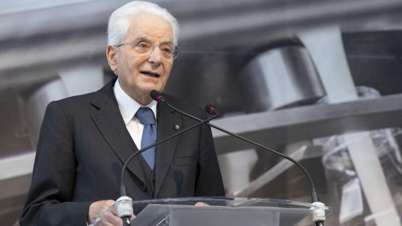 Mattarella “Il lavoro non è una merce”