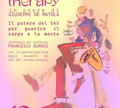 Sax Therapy, la musica per guarire il corpo e la mente