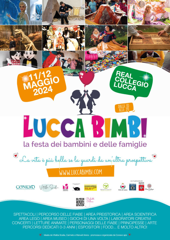 Lucca Bimbi, la festa dei bambini e delle famiglie