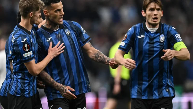 L’Atalanta pareggia 1-1 sul campo dell’Olympique Marsiglia