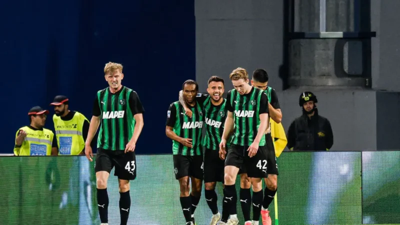 Il Sassuolo batte 1-0 l’Inter, decide Laurentiè