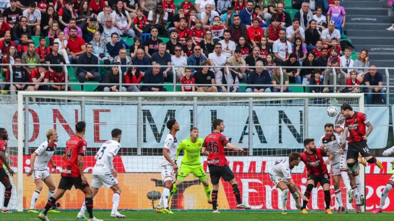 Gol ed errori a San Siro, 3-3 fra Milan e Genoa