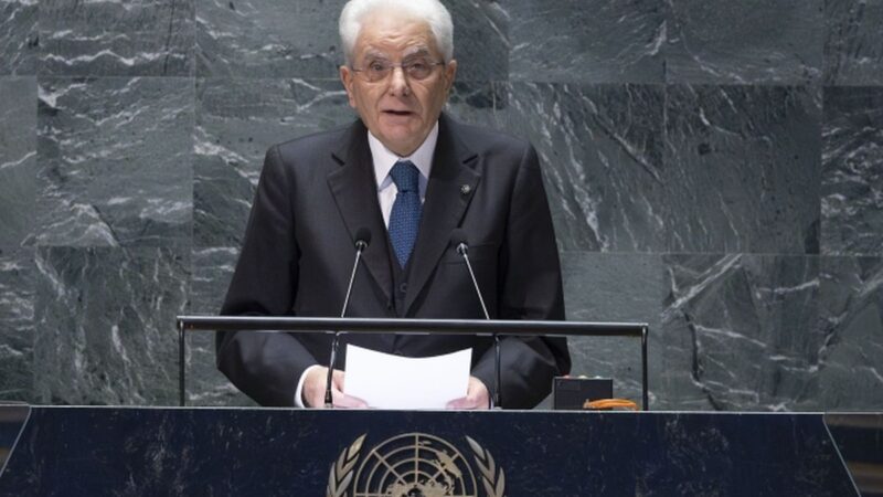 Onu, Mattarella “Plasmare istituzioni sulla pace”