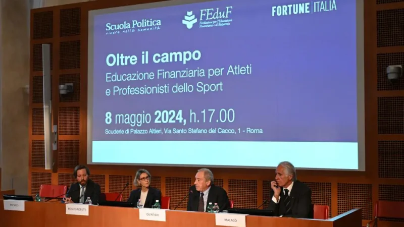 FEduF e Scuola Politica Vivere nella Comunità insieme per EduFin e sport