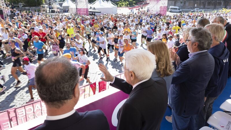 Race for the cure, al via 25^ edizione con il Presidente Mattarella