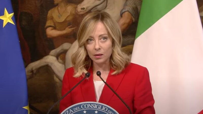 Meloni “L’Europa deve diventare un gigante geopolitico”