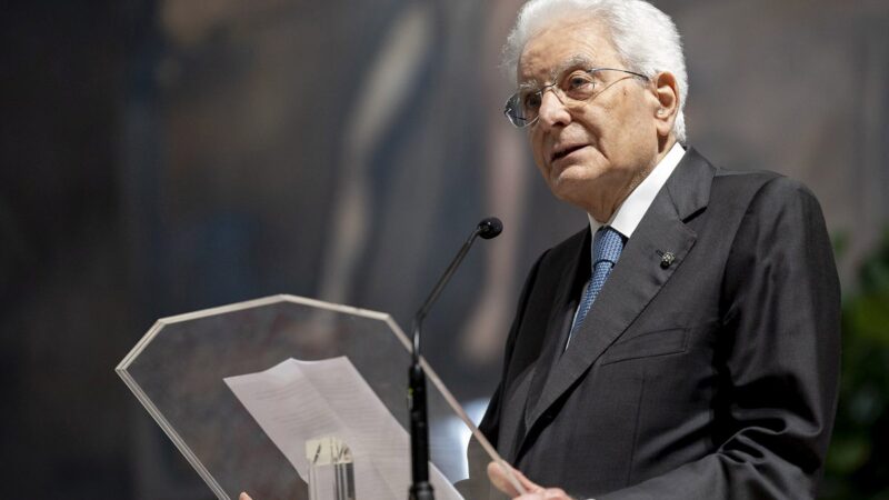 Mattarella “A Gaza serve cessate il fuoco immediato”