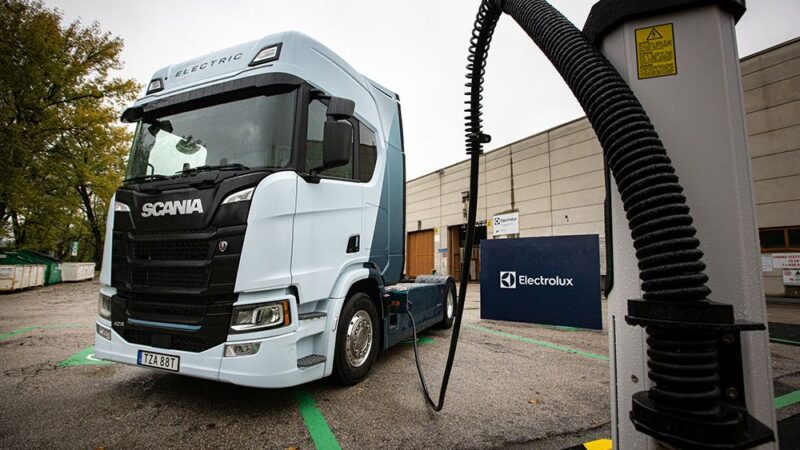 Electrolux, a Susegana la prima stazione di ricarica veloce per e-truck