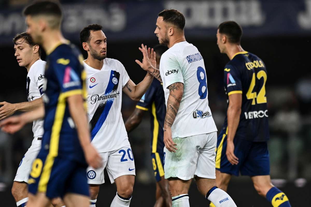 L’Inter chiude con un pareggio, 2-2 sul campo del Verona