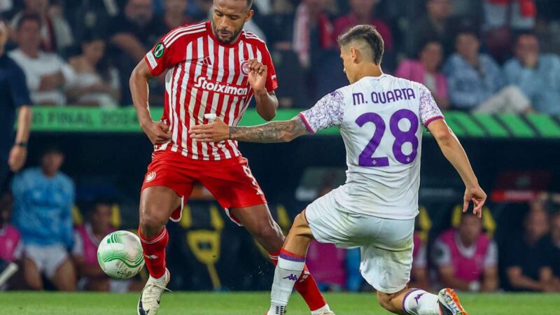 Fiorentina ko ai supplementari, Olympiacos vince Conference