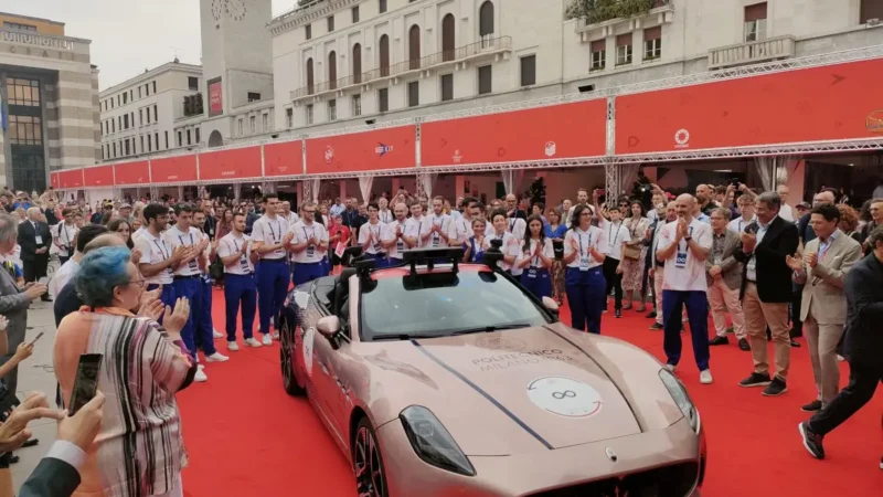 Auto senza pilota del PoliMi alla 1000 Miglia, percorrerà mille km