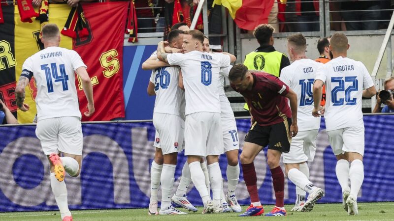 Impresa Slovacchia, Belgio sconfitto all’esordio 1-0