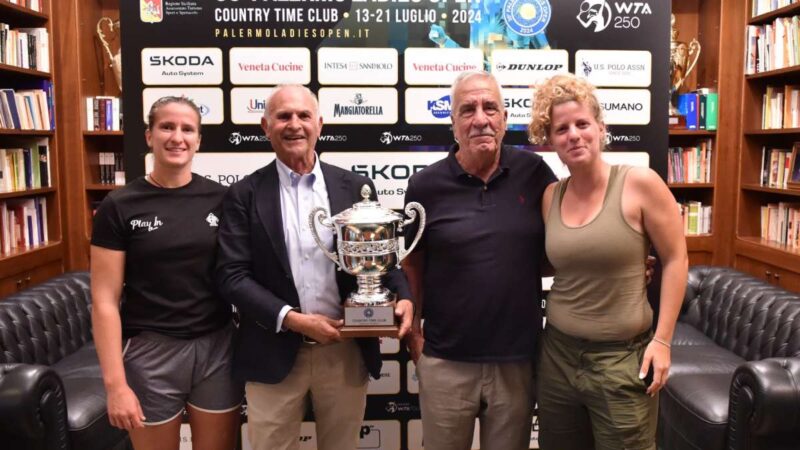 Poker di azzurre in tabellone al Palermo Ladies Open