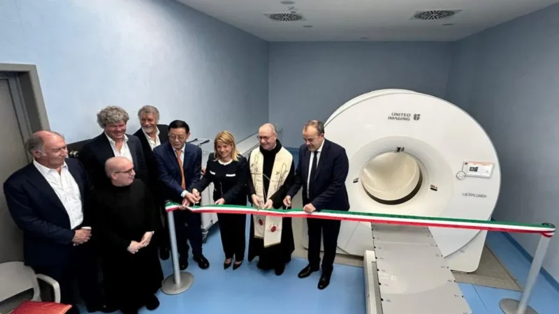 Medicina nucleare, anche a Roma la nuova PET/CT più avanzata al mondo