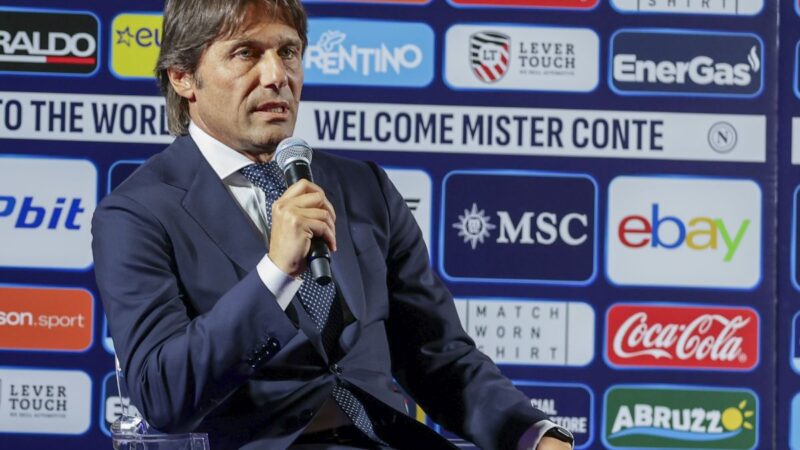 Conte “Il mio Napoli arrabbiato, poche chiacchiere e tanto lavoro”