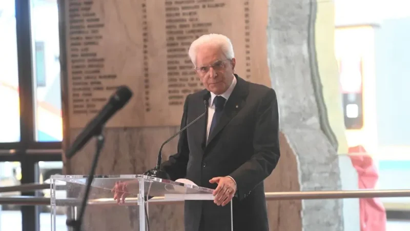 Ustica, Mattarella “Manca una piena verità, i Paesi amici collaborino”