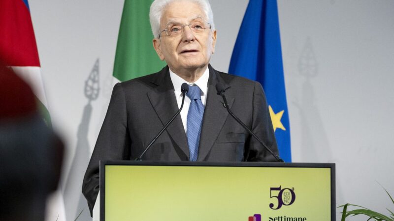 Mattarella “La democrazia non è mai conquistata per sempre”