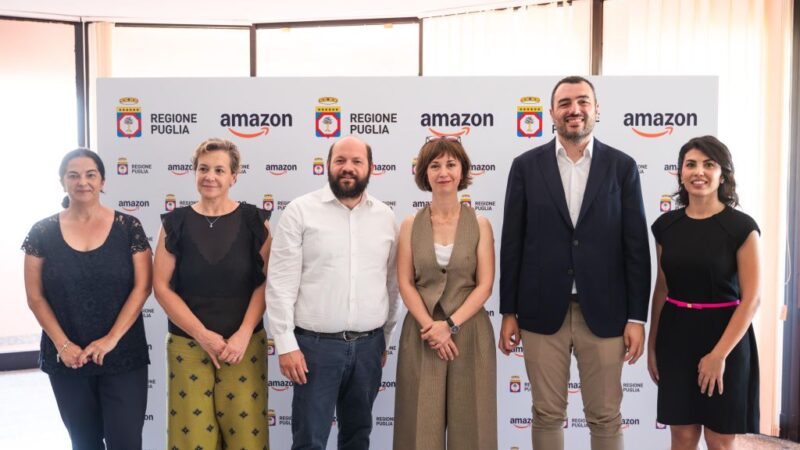 Amazon e Regione Puglia insieme per la digitalizzazione delle Pmi