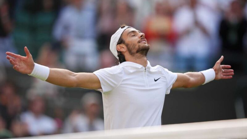 Musetti batte Fritz e vola in semifinale a Wimbledon