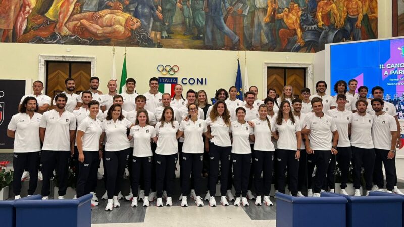 Presentata la squadra azzurra di canottaggio per Parigi