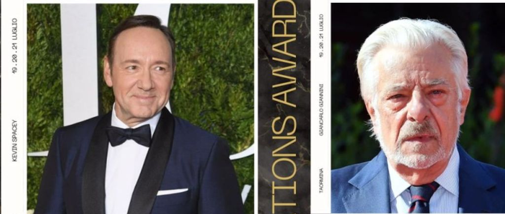 Nations Award 2024 a Taormina, ospiti Kevin Spacey e Giancarlo Giannini