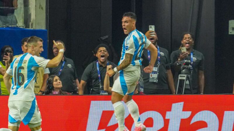 Lautaro gol, seconda Copa America di fila per Argentina