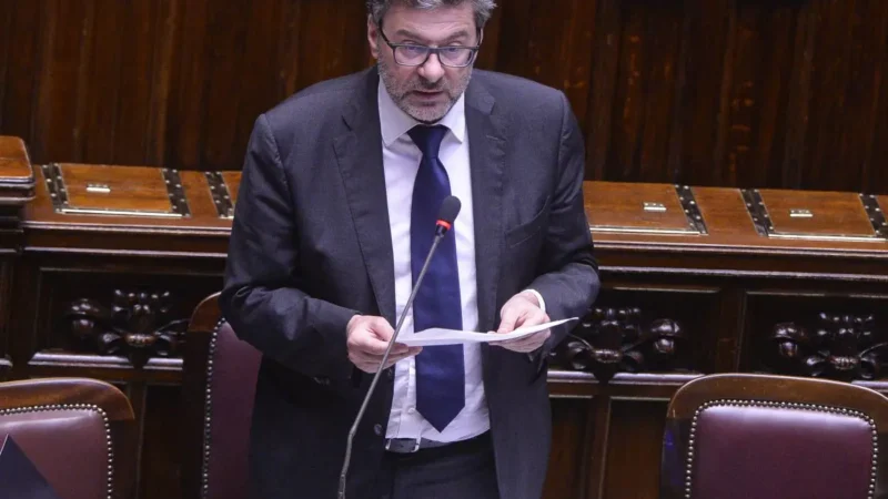 Pensioni, Giorgetti “Interventi in base alla sostenibilità dei conti”