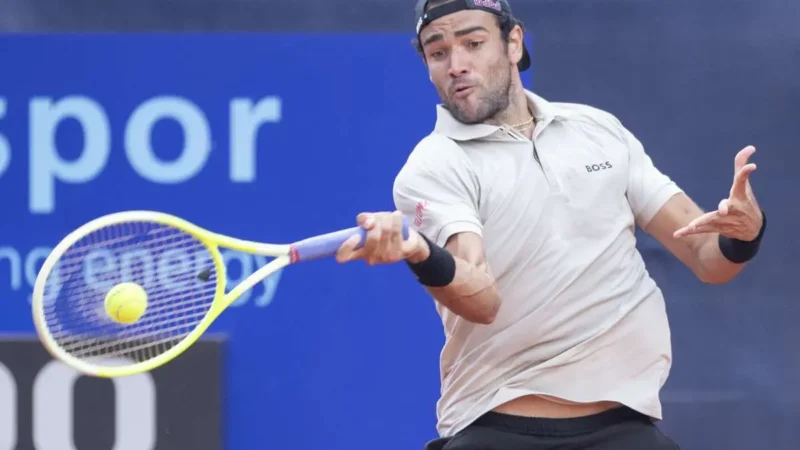 Berrettini batte Tsitsipas, 2^ finale stagionale a Gstaad