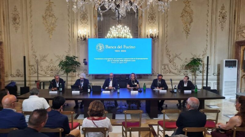 Transizione energetica, Banca del Fucino incontra le imprese a Roma