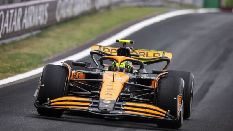 Miglior tempo per Norris nelle Fp2 in Belgio, quarto Leclerc