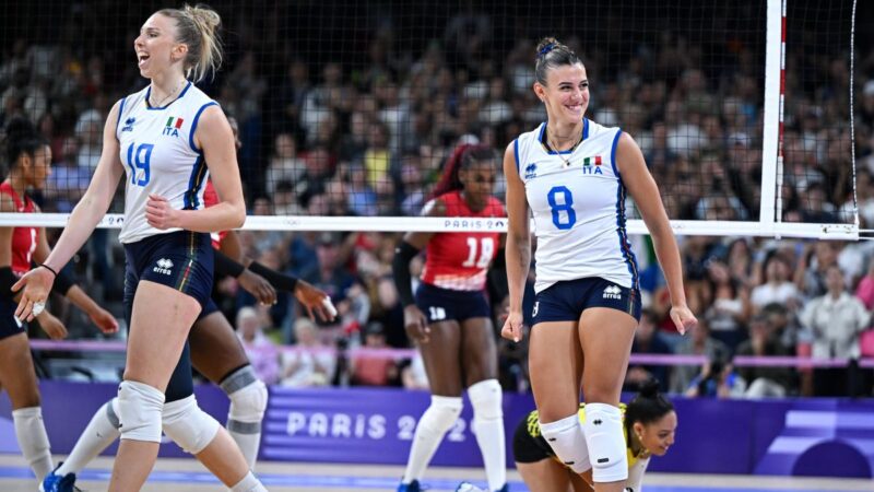 Italvolley donne in semifinale alle Olimpiadi per la prima volta