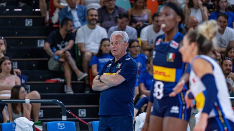 Italvolley femminile in finale per l’oro