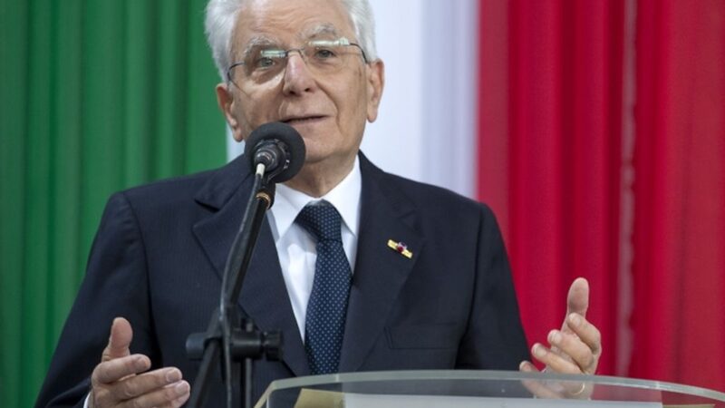 Mattarella “La guerra non è uno strumento di risoluzione delle controversie”