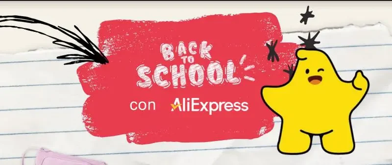 AliExpress, al via la campagna dedicata al back-to-school