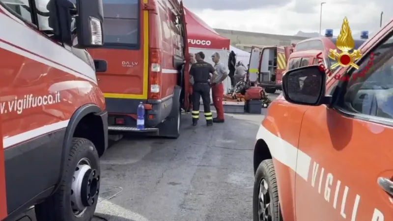 Naufragio nel Palermitano, vigili del fuoco recuperano 4 corpi