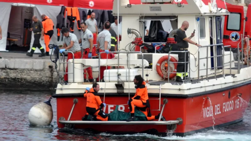 Naufragio yacht, recuperati i corpi di cinque dei sei dispersi