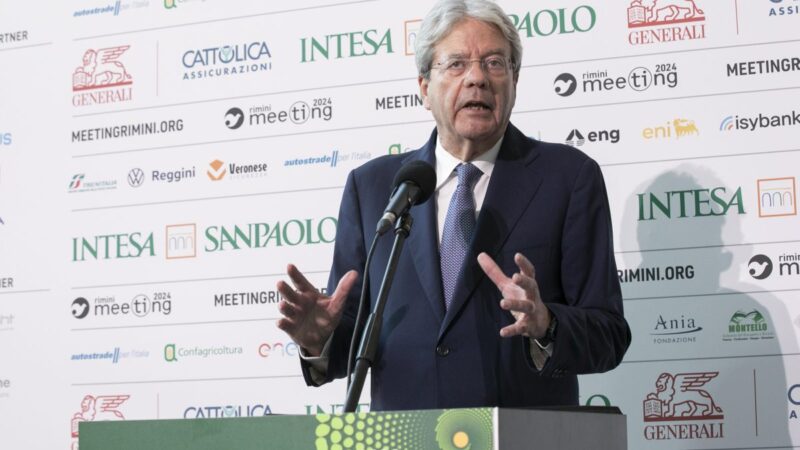 Gentiloni al Meeting di Rimini “Ue ha dato risposta forte alle crisi”