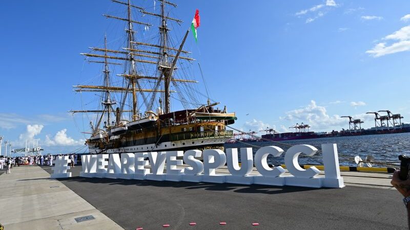 Vinitaly e Agenzia ICE approdano a Tokyo con la nave Amerigo Vespucci