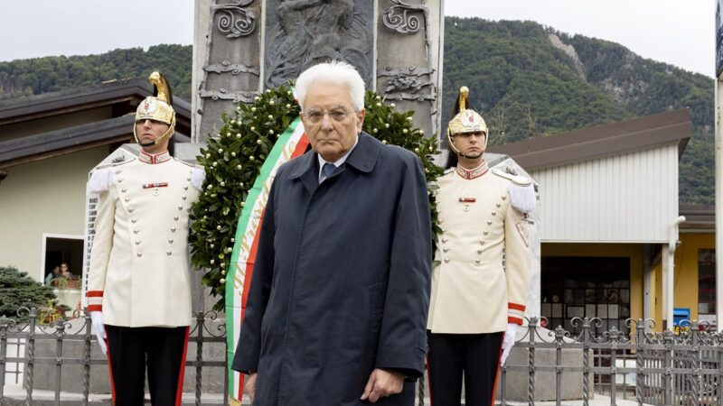 Mattarella “Il fascismo fu complice della ferocia nazista”