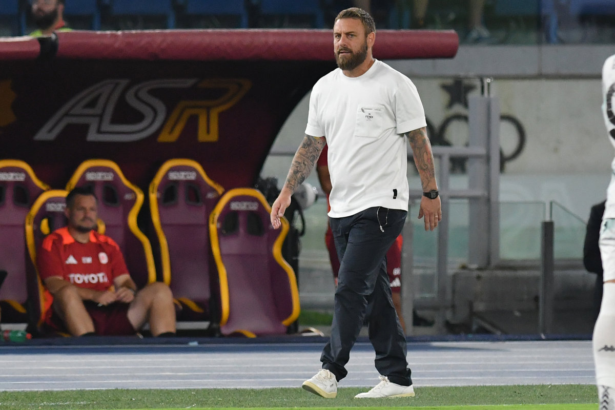 La Roma esonera il tecnico Daniele De Rossi